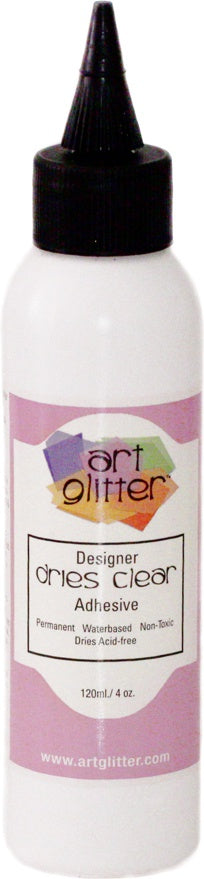 Art Institute Glitter Designer Dries Clear Adhesive-4oz