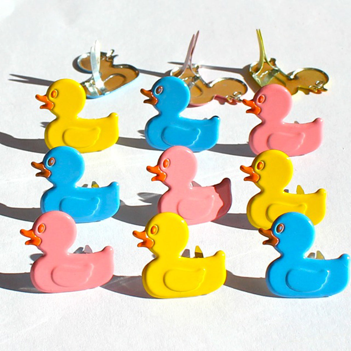 Eyelet Outlet Shape Brads 12/Pkg-Bumble Bees
