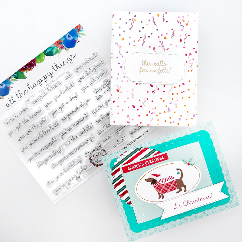 all the happy things Stamp Set