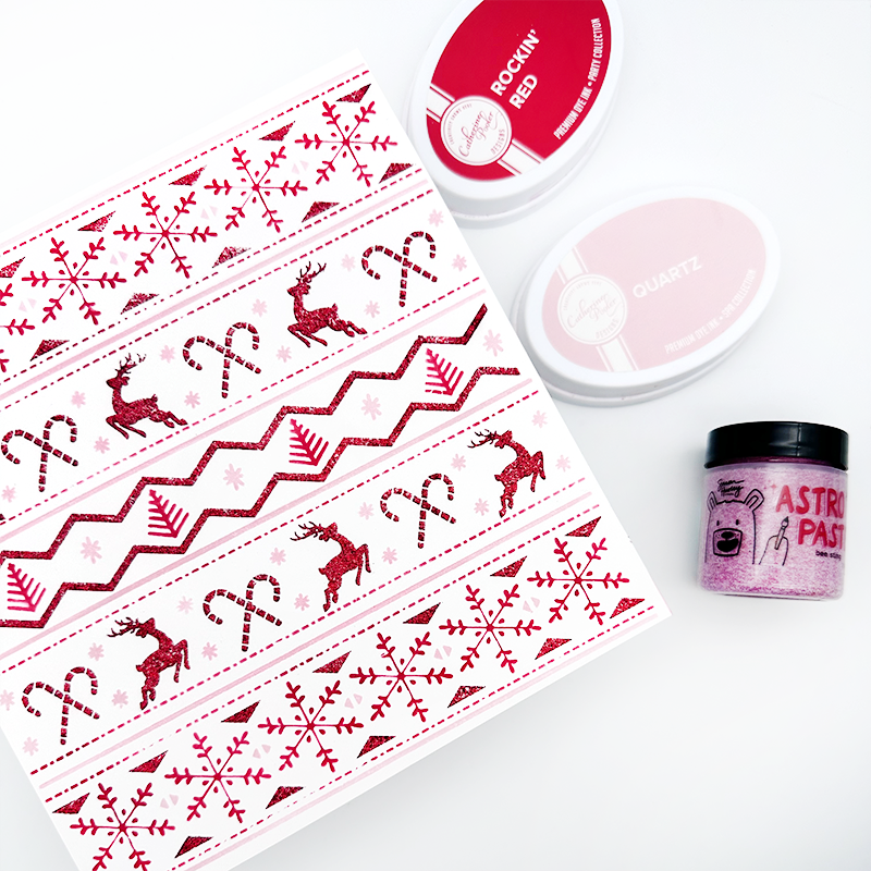 Christmas Sweater Layered Stencil - 7.25 x 7.5