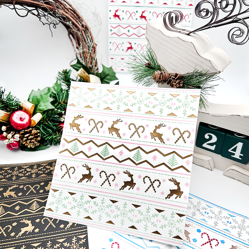 Christmas Sweater Layered Stencil - 7.25 x 7.5