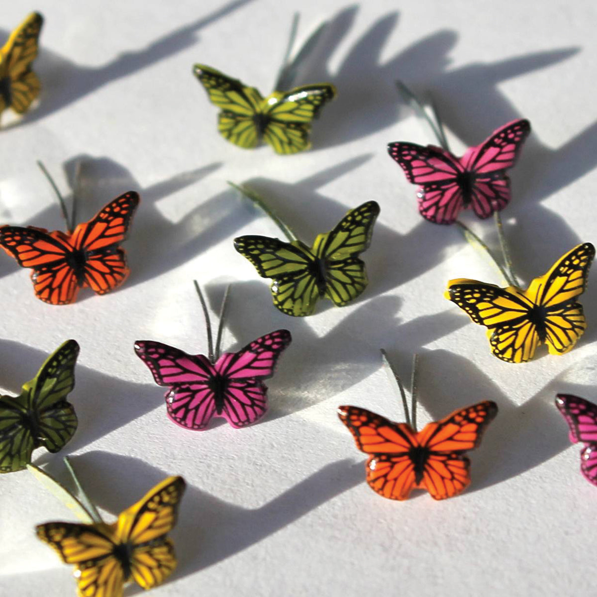 Eyelet Outlet Shape Brads 12/Pkg-Bumble Bees