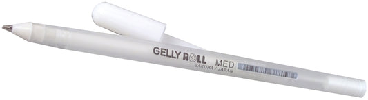 Sakura Gelly Roll Medium Point Pen Open Stock-White