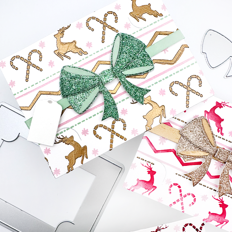 Gift Card Holder Die - With A Bow