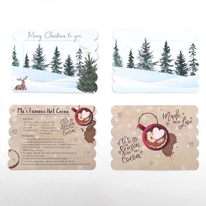 Hot Cocoa Gift Card Holders (4 ct.)