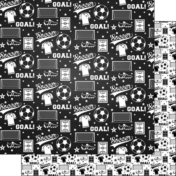 Soccer Life 2 Paper (12 x 12)