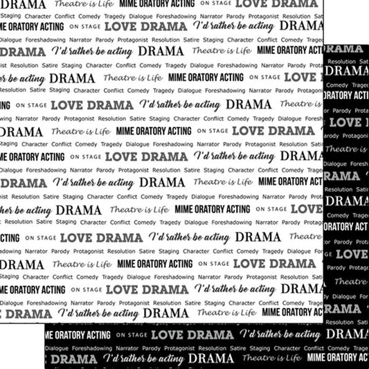 Drama Pride 2 Paper (12 x 12 size)