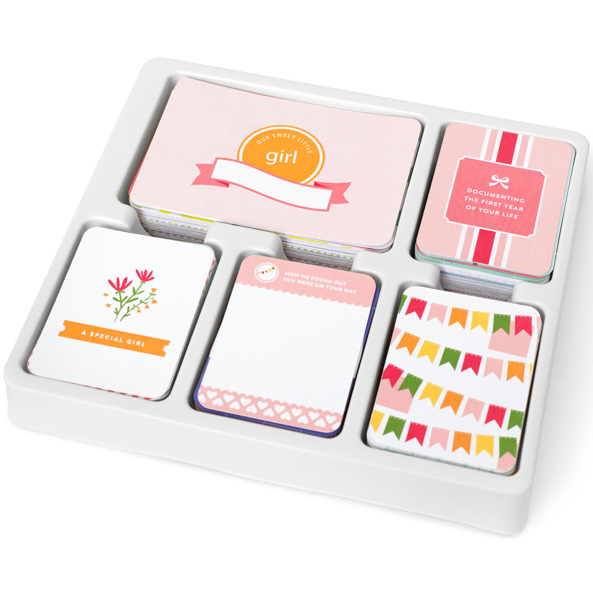 Project Life Core Kit-Baby Girl, 616/Pkg
