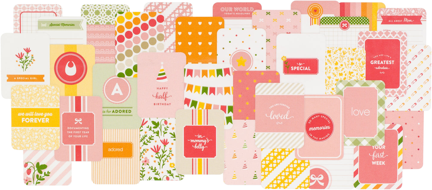 Project Life Core Kit-Baby Girl, 616/Pkg