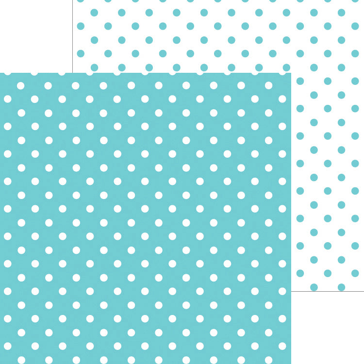 Doodlebug Petite Swiss Dot Cardstock 12"X12"- Select Style