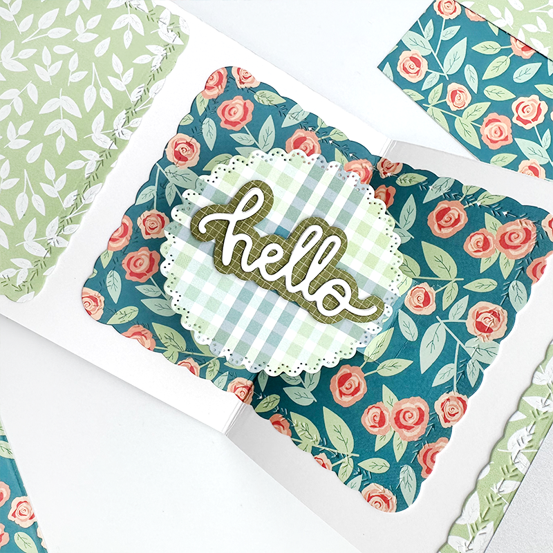 Hi, hey, hello Word Dies - Small Style