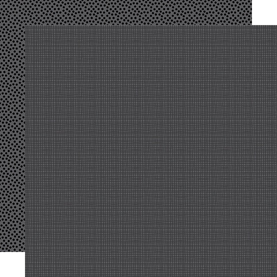 Bella Besties Graph/Dot Double-Sided Cardstock 12"X12"-Select Color