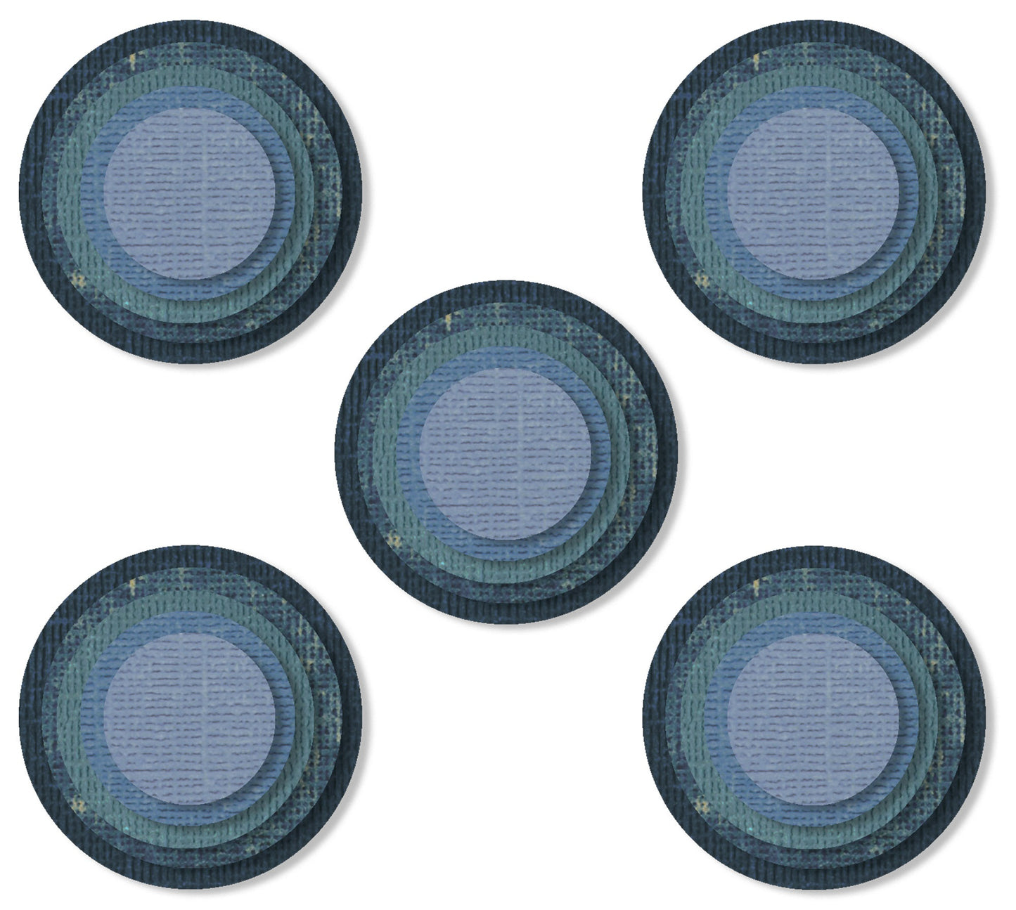 Sizzix Thinlits Dies By Tim Holtz-Stacked Circles