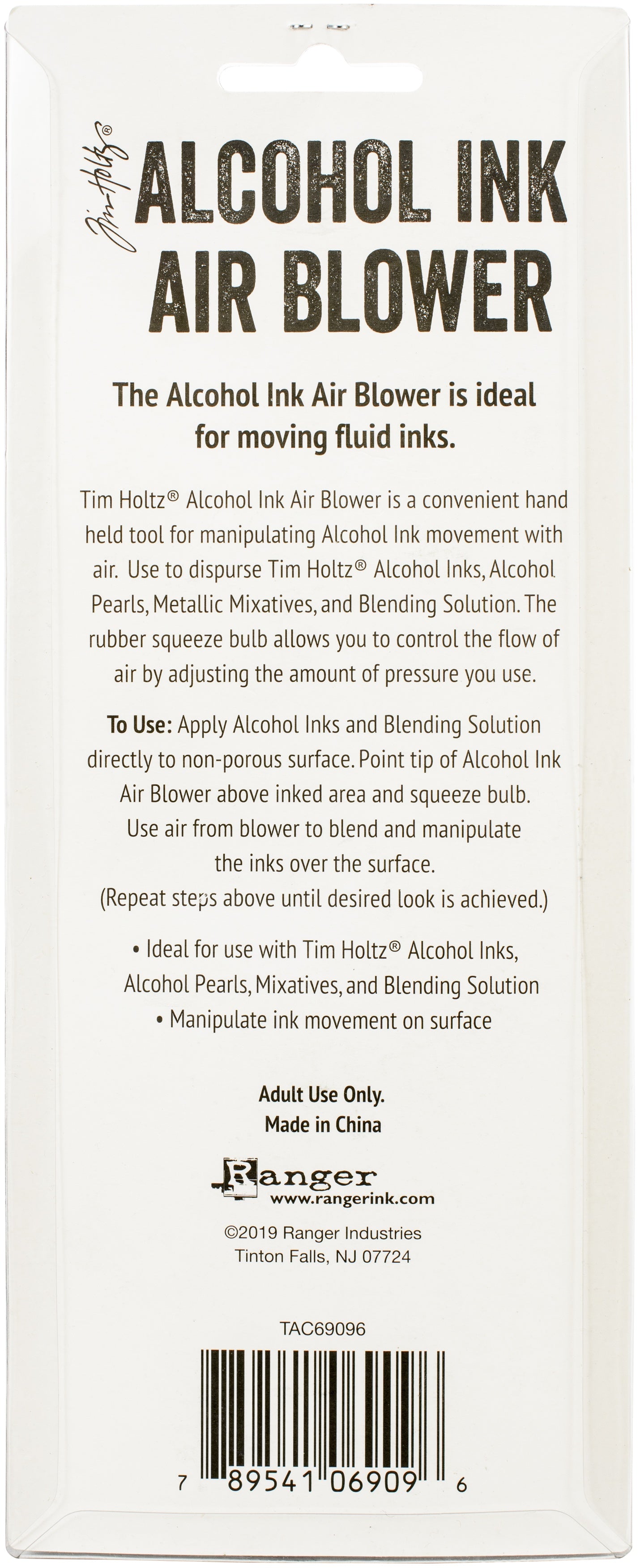 Tim Holtz Alcohol Ink Blower-Black