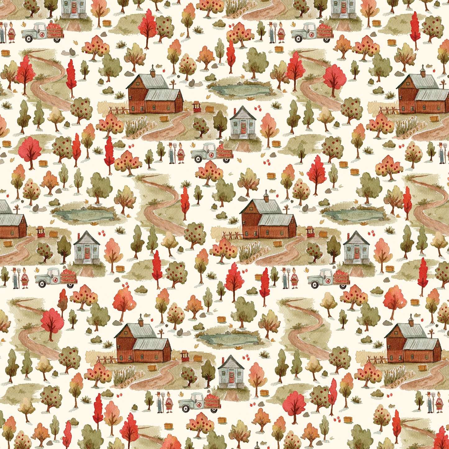 Hello Autumn Double-Sided Cardstock 12"X12"-