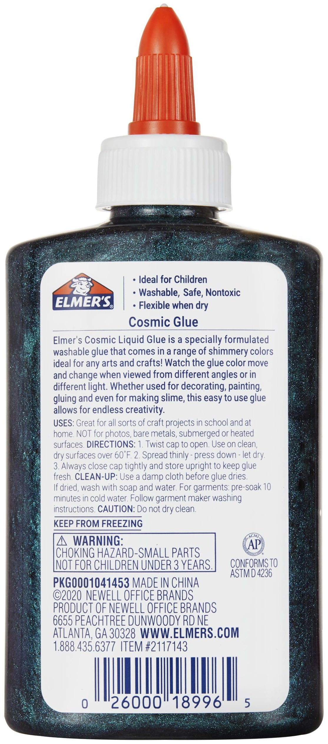 Elmer's Cosmic Color Changing Glue-Teal/Purple