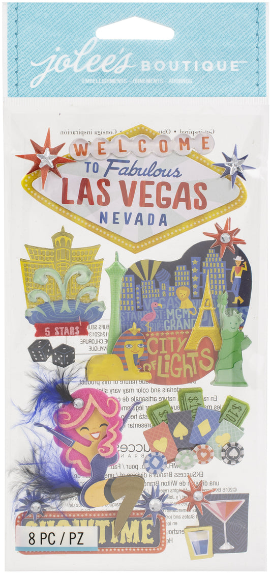 Jolee's Boutique Themed Embellishment-Las Vegas