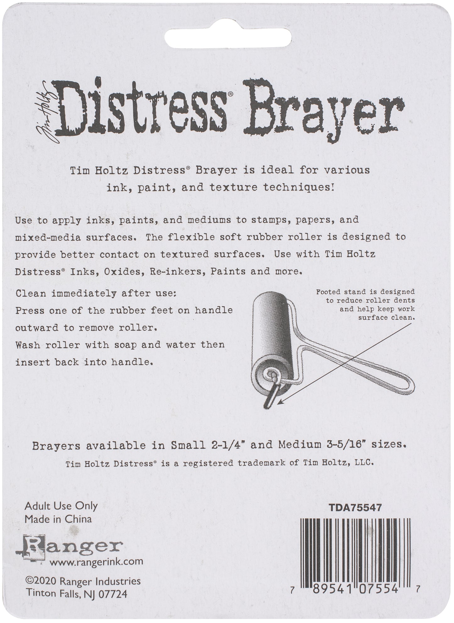 Tim Holtz Distress Brayer-Small