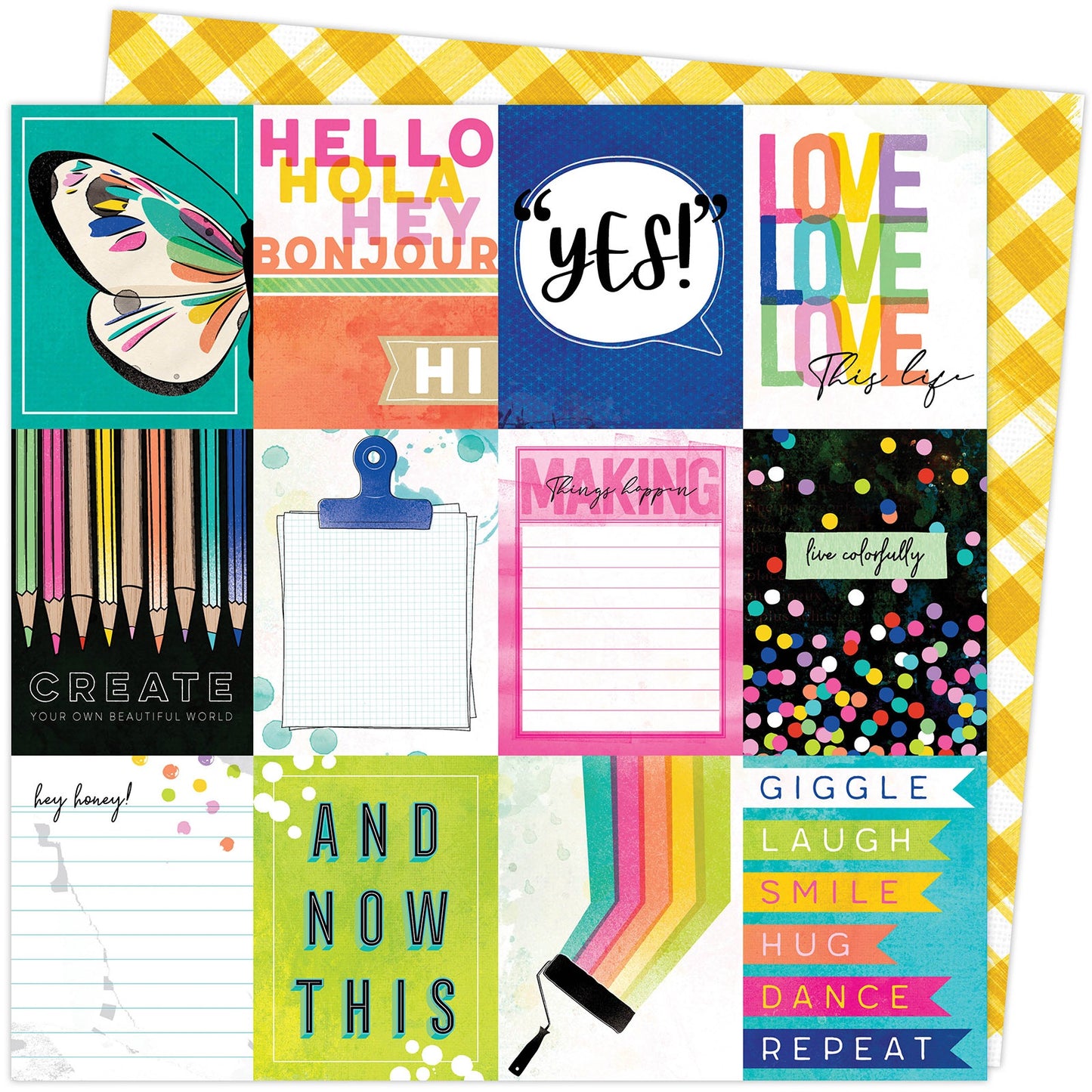 Vicki Boutin Color Study Double-Sided Cardstock 12"X12"-Select Style