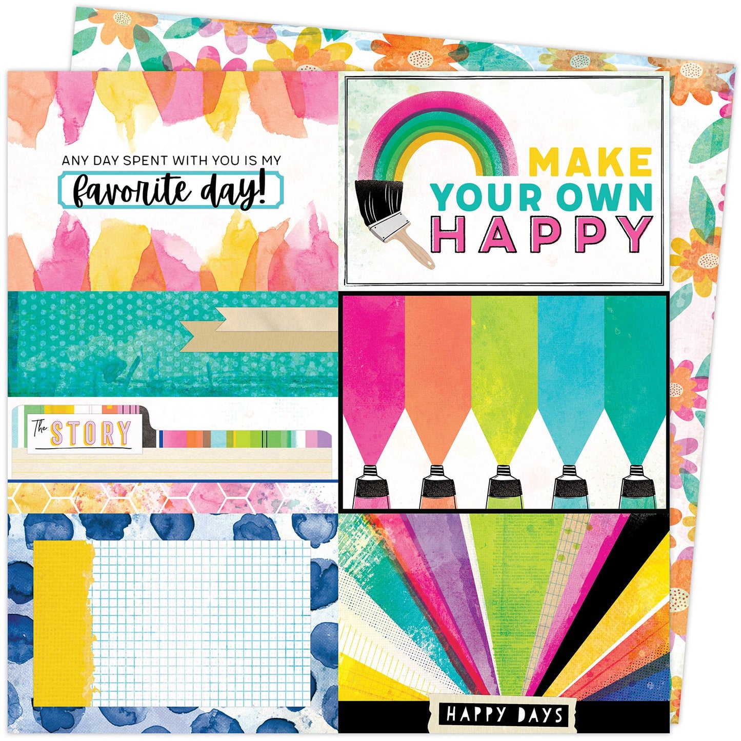 Vicki Boutin Color Study Double-Sided Cardstock 12"X12"-Select Style