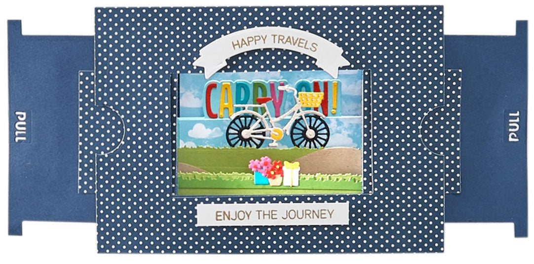 Spellbinders Clear Acrylic Stamps-Make A Scene Sentiments