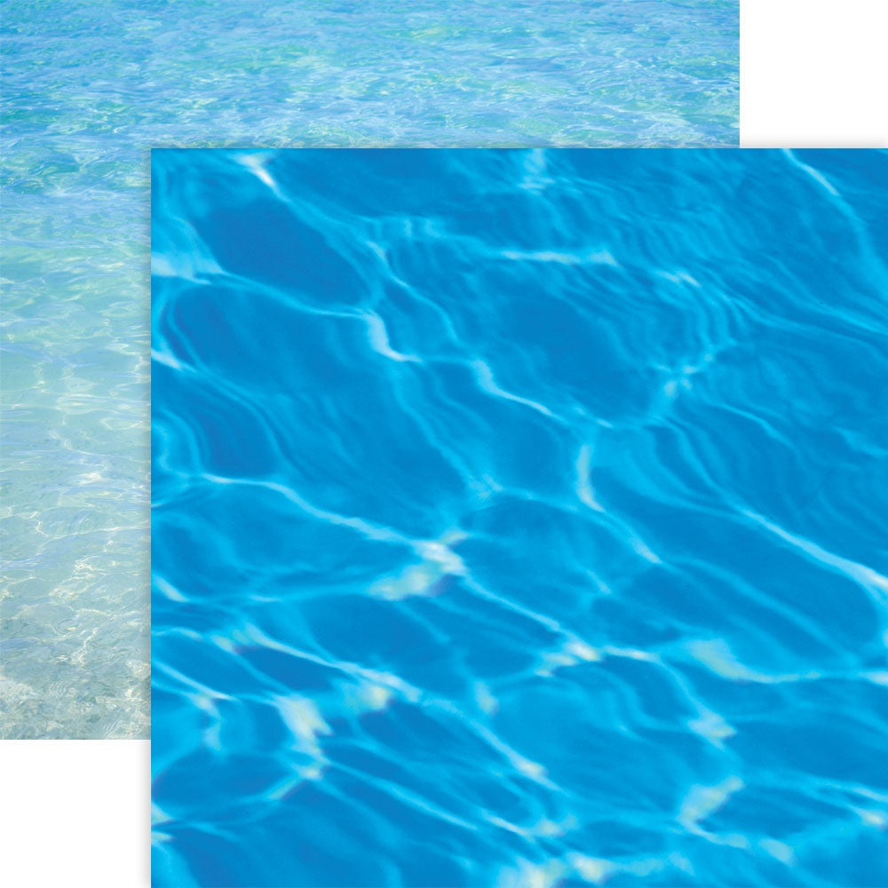Paper House Double-Sided Cardstock 12"X12"-Water