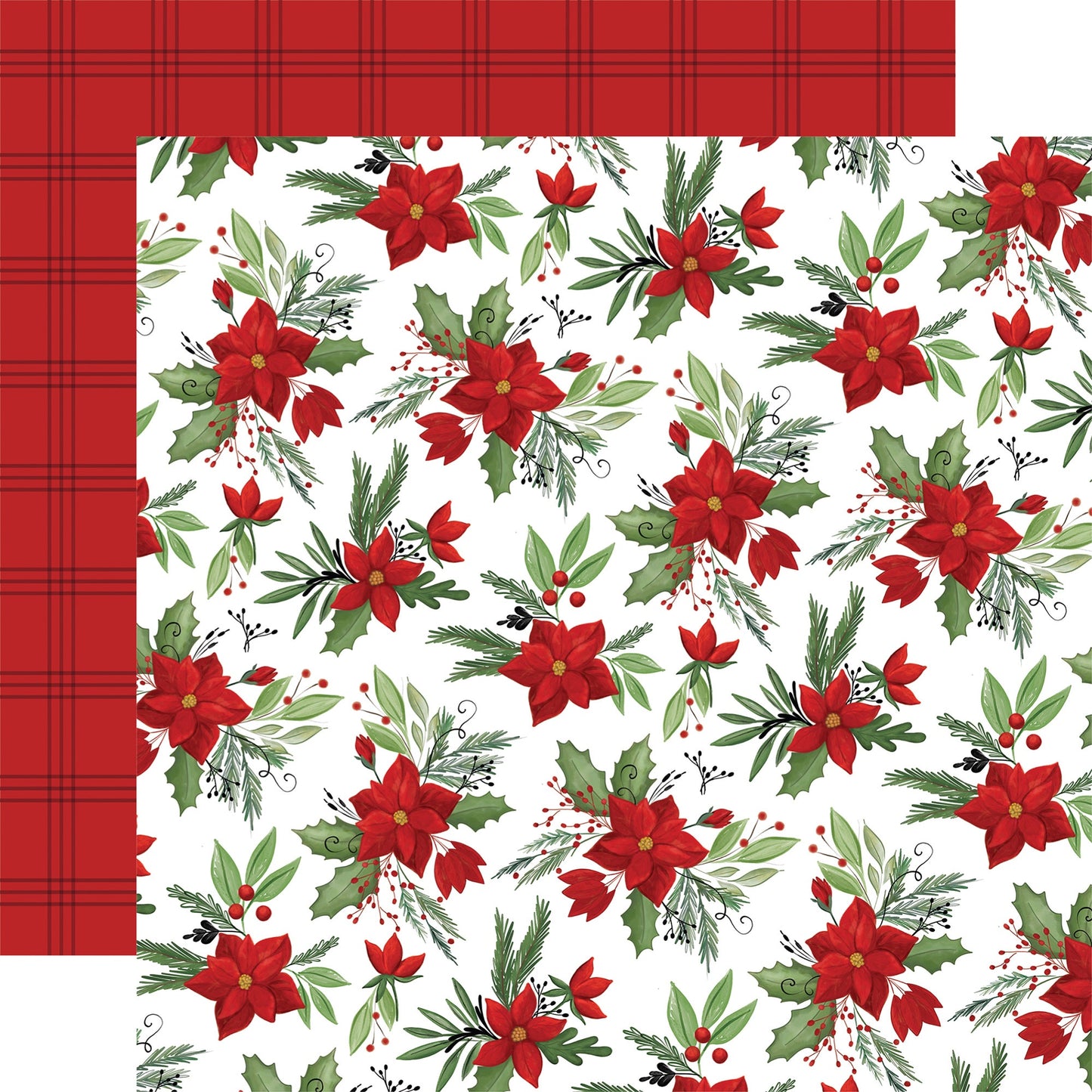 Home For Christmas Double-Sided Cardstock 12"X12"- Select Style