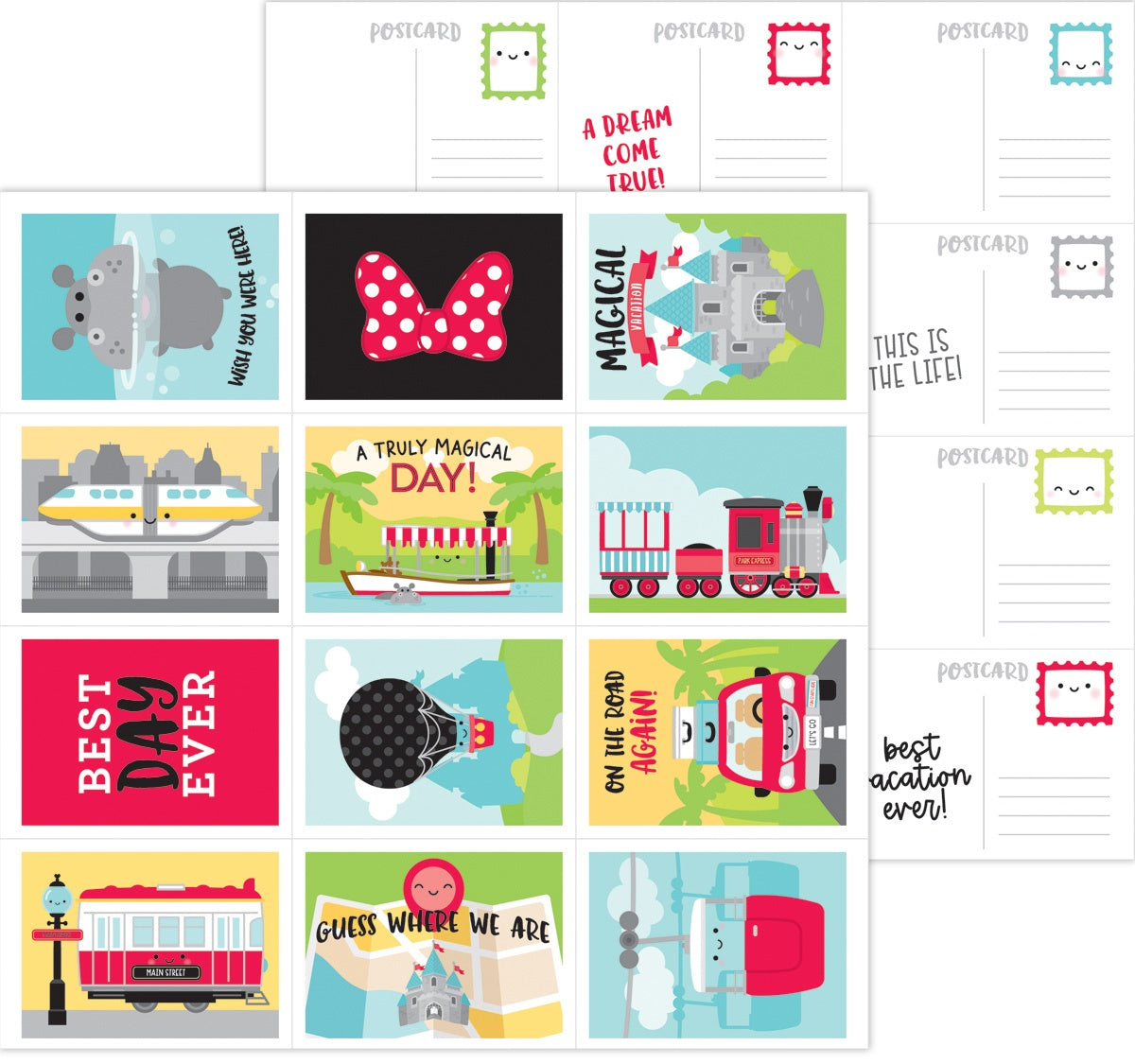 Fun At The Park Double-Sided Cardstock 12"X12"-Movie Stars