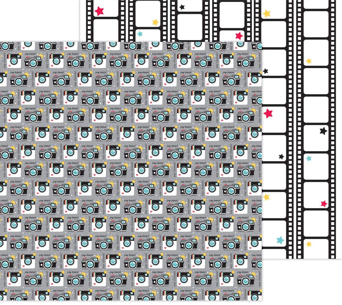 Fun At The Park Double-Sided Cardstock 12"X12"-Movie Stars