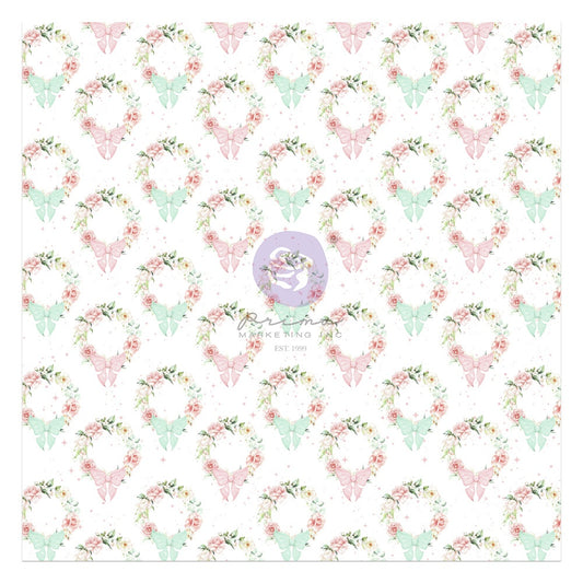 Peach Tea By Frank Garcia Single-Sided Vellum 12"X12"-