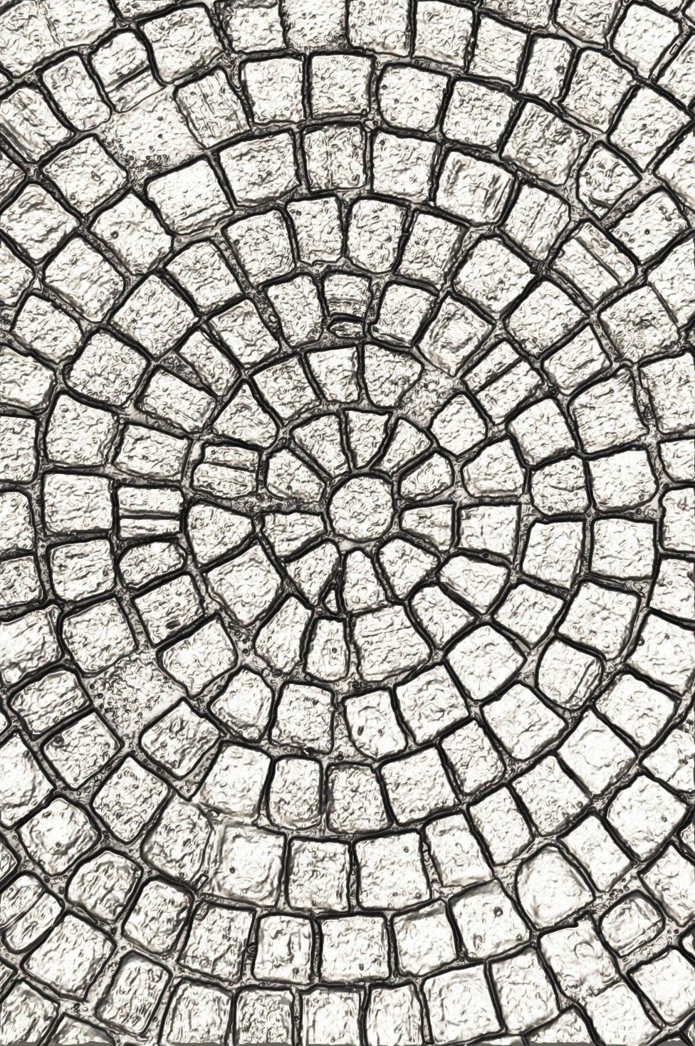 Sizzix 3D Texture Fades Embossing Folder By Tim Holtz-Mosaic