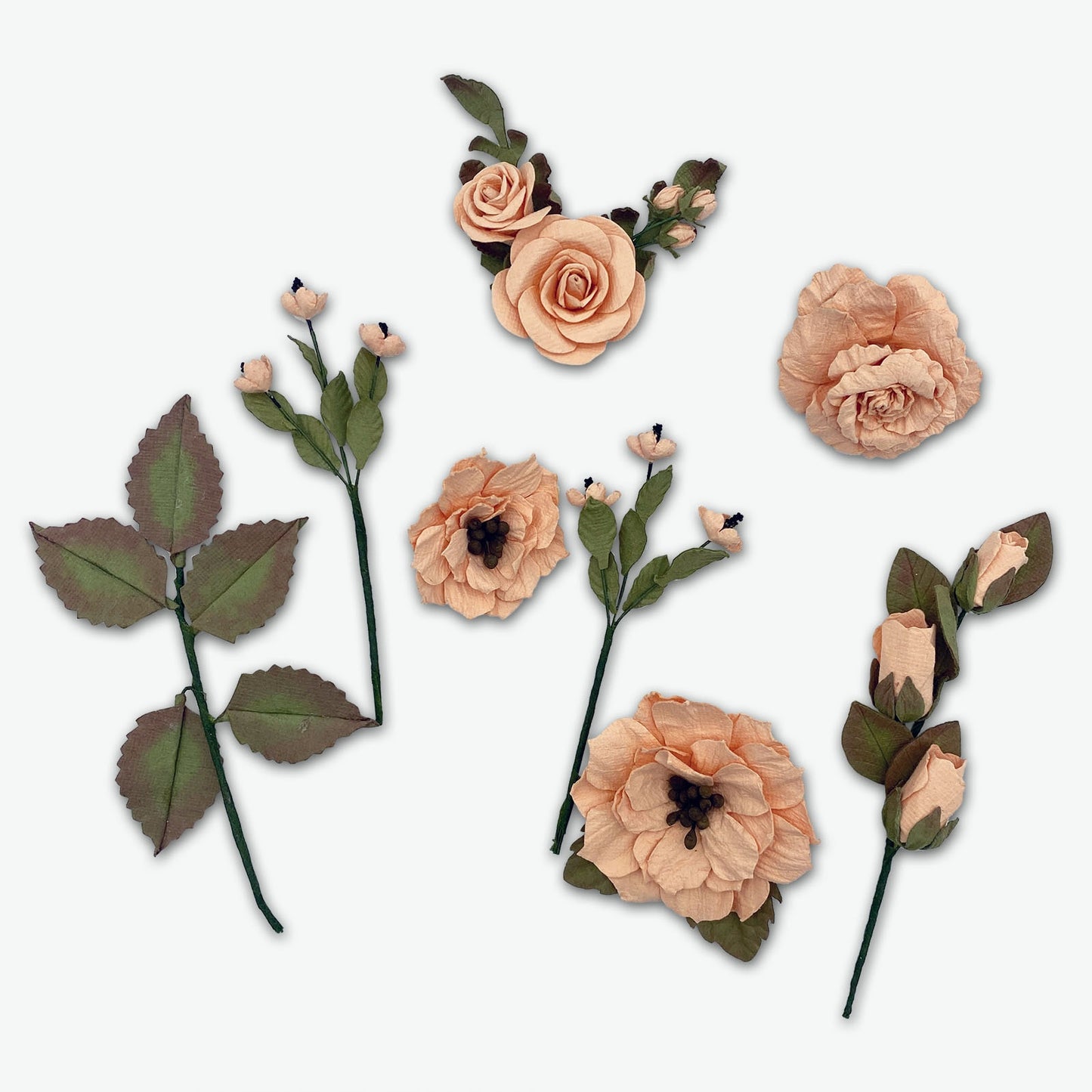 49 And Market Nature's Bounty Paper Flowers-Mango