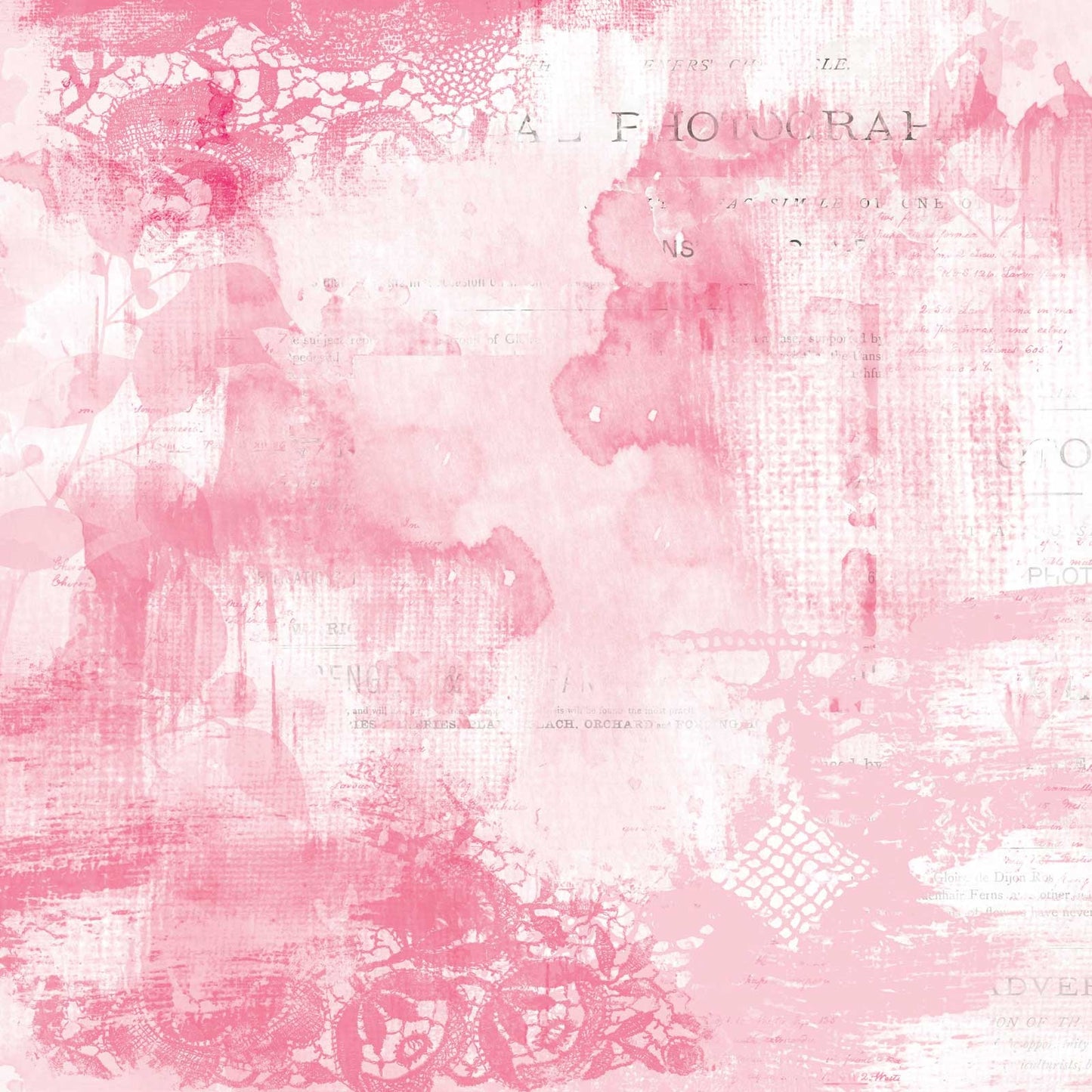 Color Swatch: Blossom Double-Sided Cardstock 12"X12"- Select Style