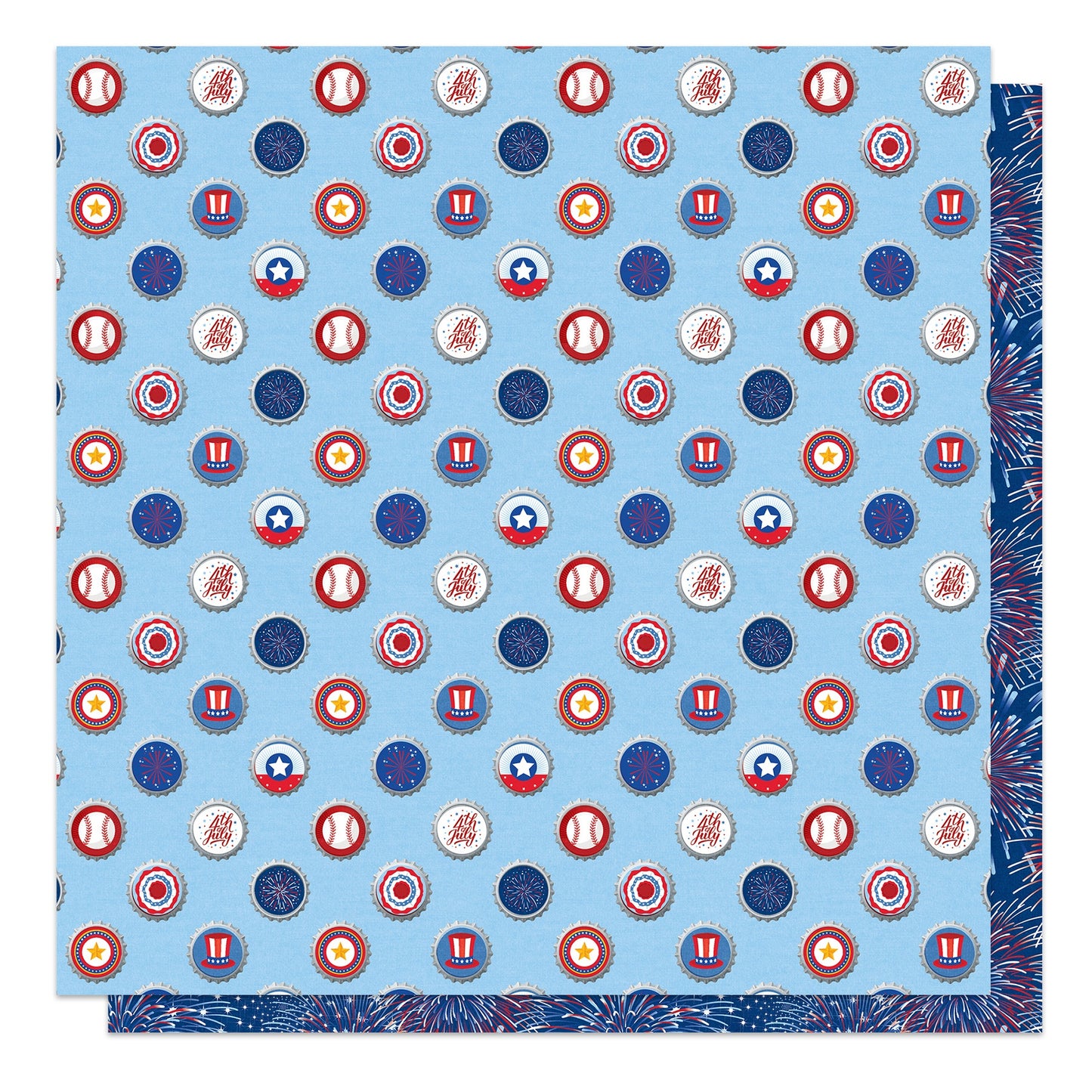 Land That I Love Double-Sided Cardstock 12"X12"-Picnic Table