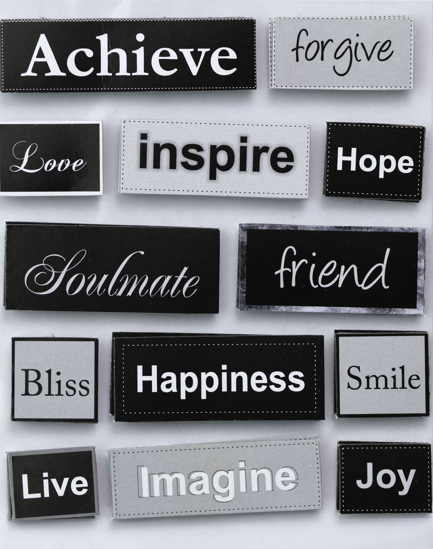 Little Birdie 3D Embellishment 13/Pkg-Love & Smile