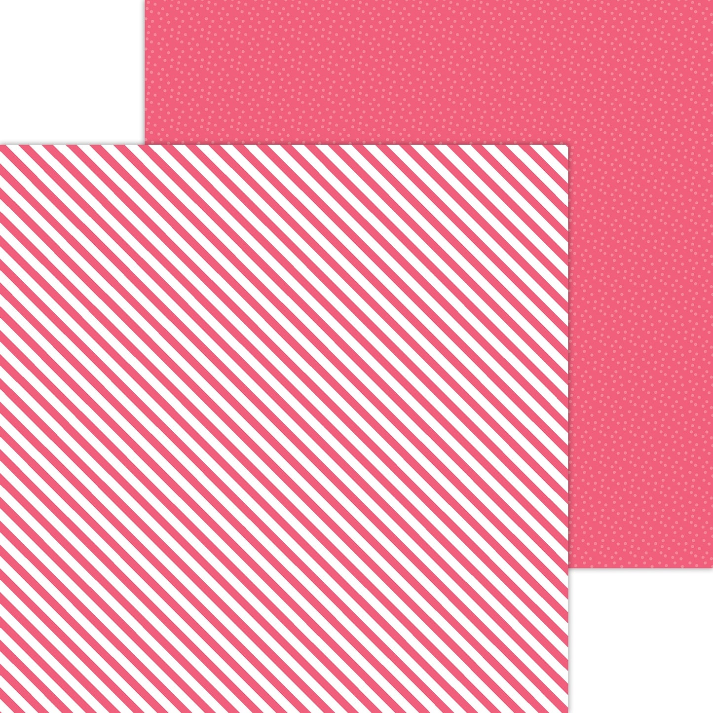 Doodlebug Petite Prints Candy Stripe/Sprinkles Cardstock 12" x 12" - Select Styel