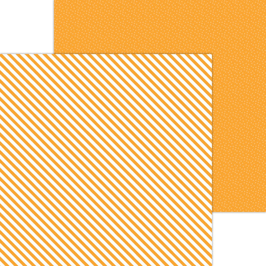 Doodlebug Petite Prints Candy Stripe/Sprinkles Cardstock 12" x 12" - Select Styel
