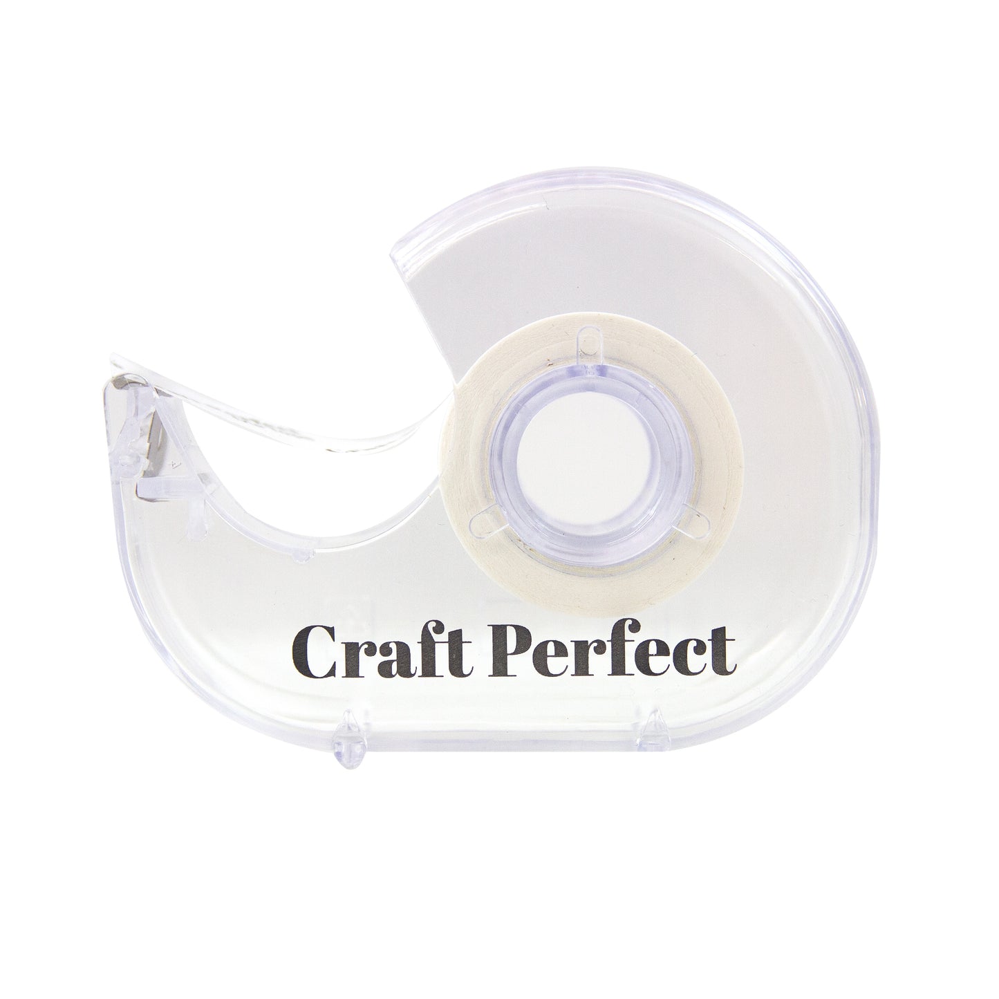 Craft Perfect Low Tack Tape Dispenser-Clear