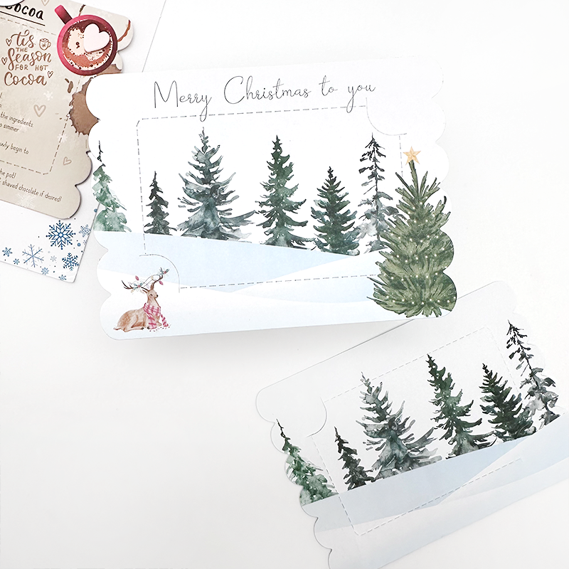 Hot Cocoa Gift Card Holders (4 ct.)
