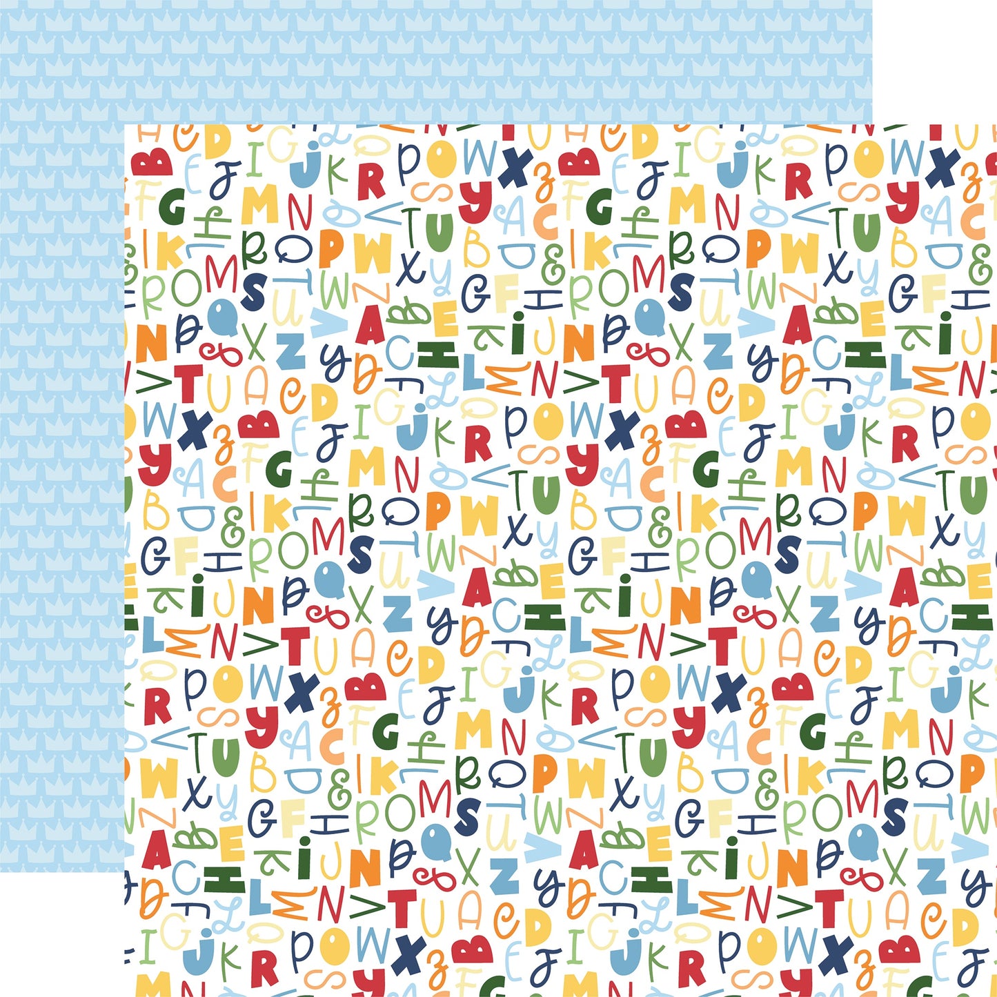 My Little Boy Double-Sided Cardstock 12"X12"-Select Style