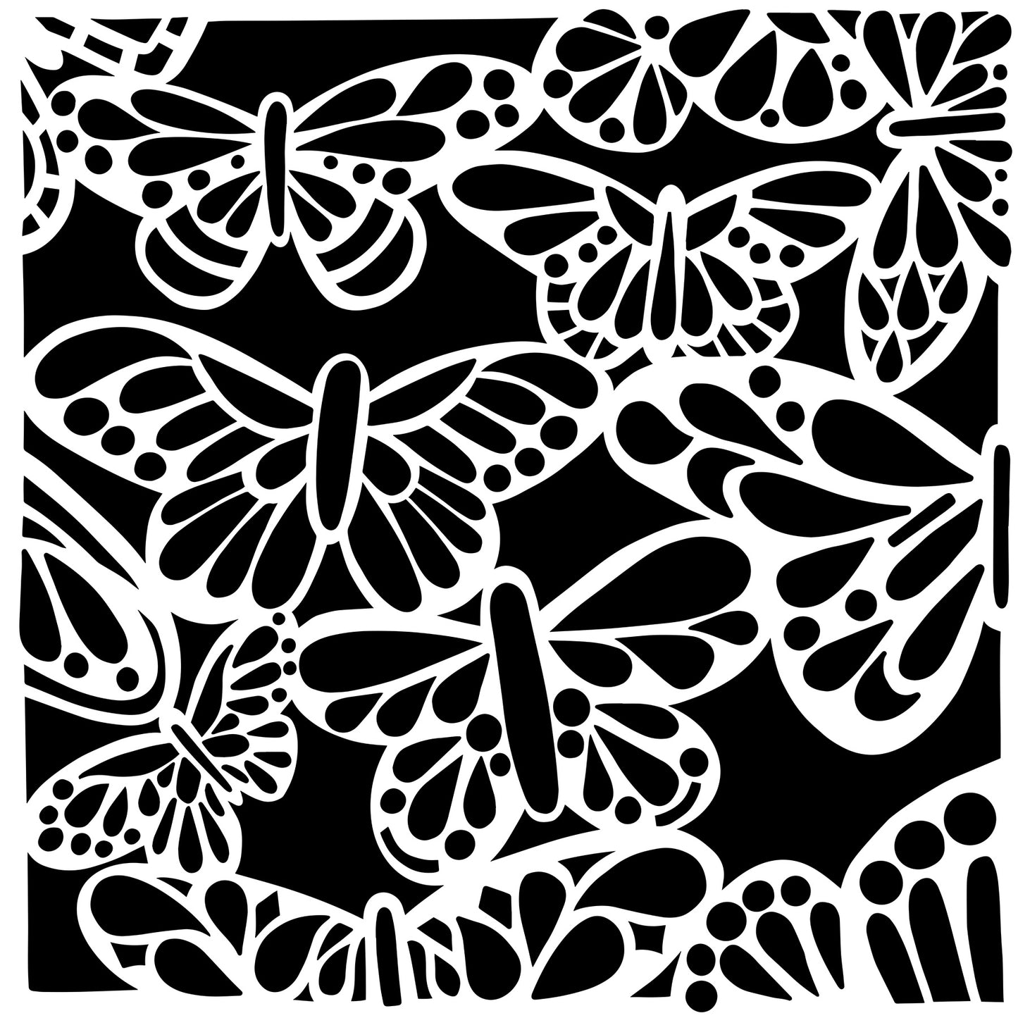 Crafter's Workshop Stencil 6"X6"- Select Style