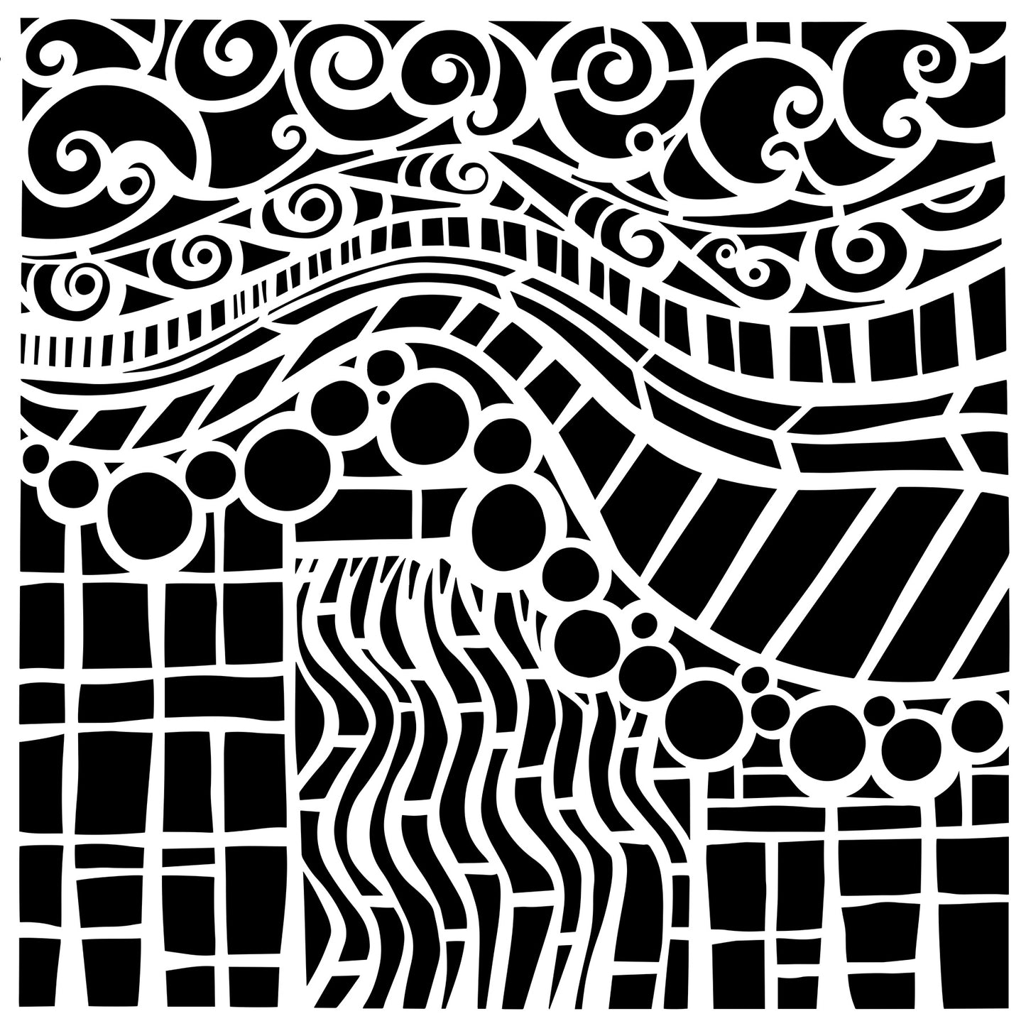 Crafter's Workshop Stencil 6"X6"- Select Style
