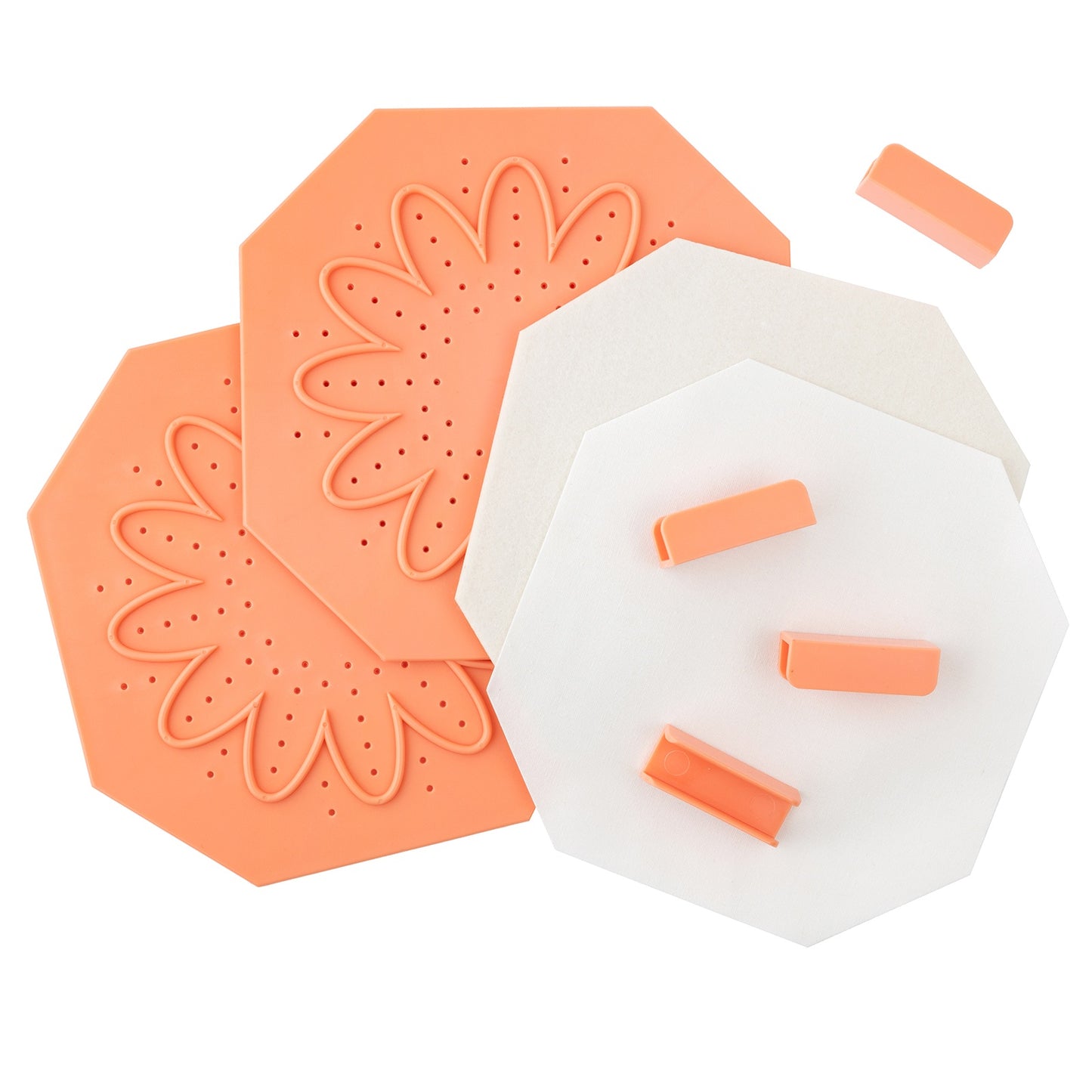 American Crafts Quicksie Daisy Flower Press Kit-15 Pieces