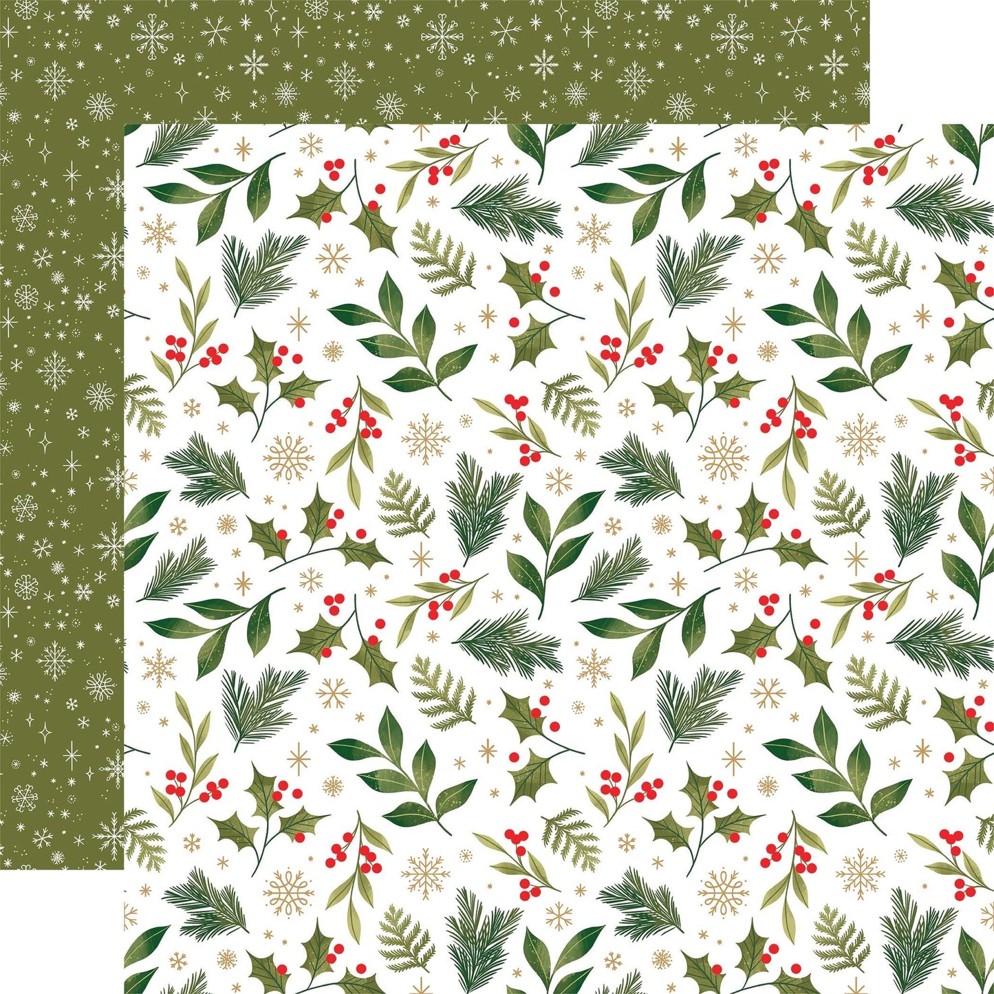 Christmas Joy Double-Sided Cardstock 12"X12"-