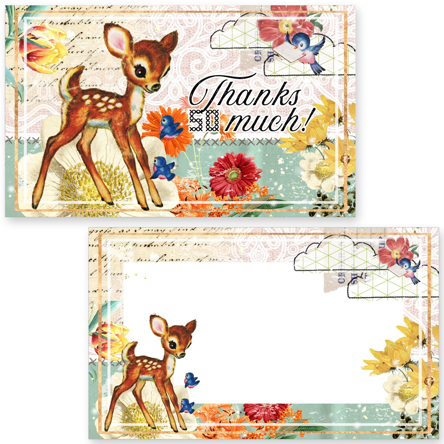 Memory Place Journal Card Pack 20/Pkg-My Deer Friend