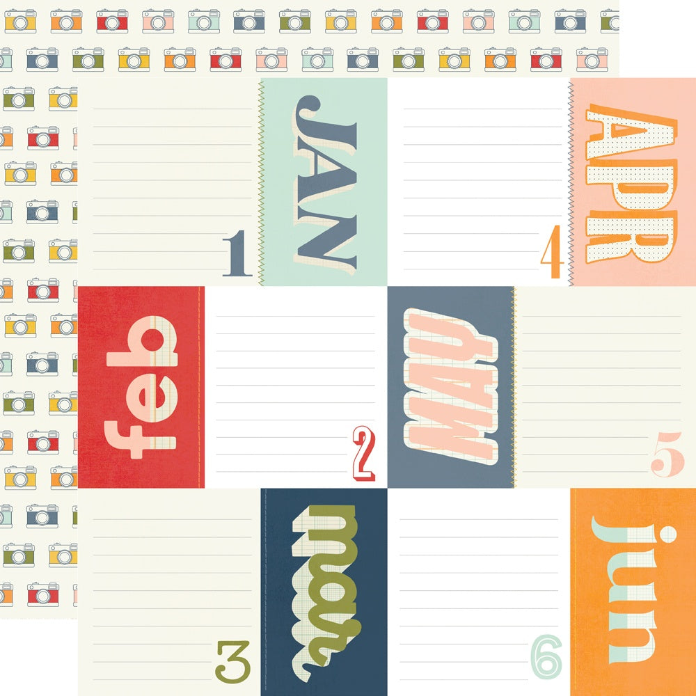 For the Record Double-Sided Cardstock 12"X12"-