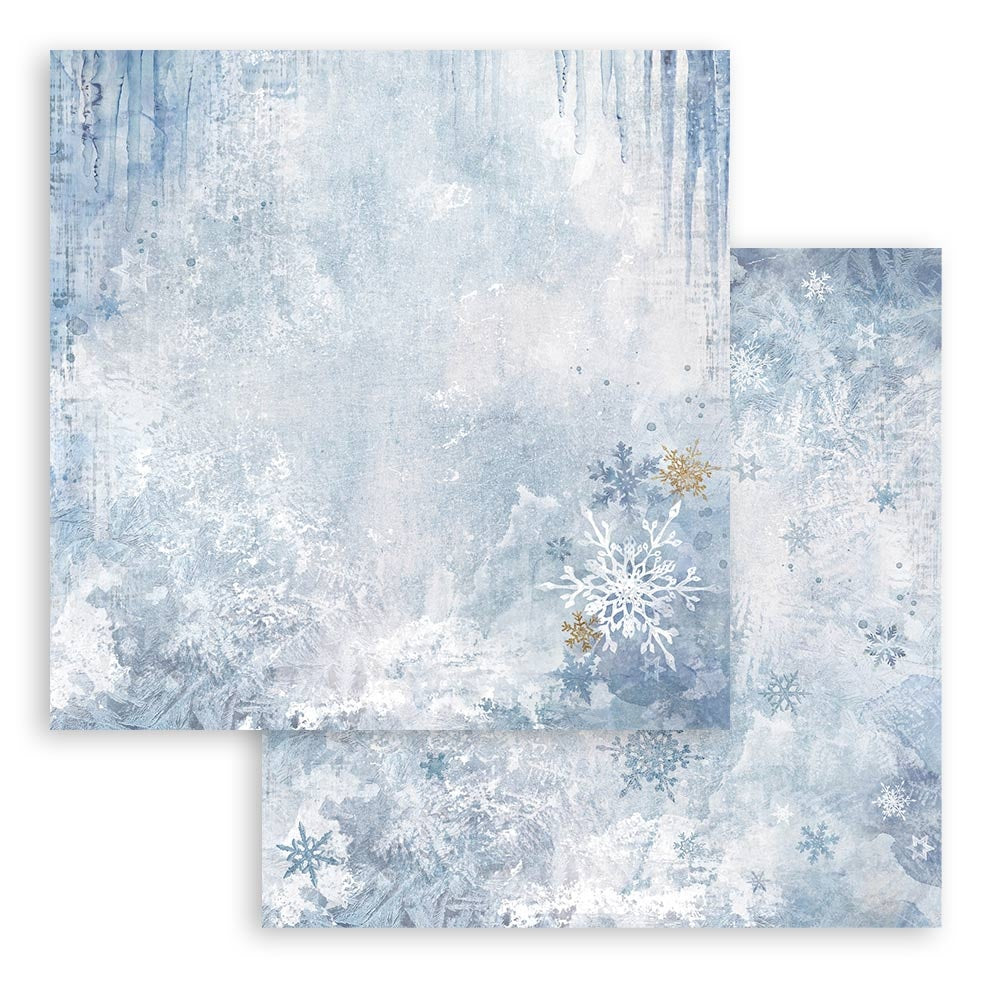 Stamperia Double-Sided Paper Pad 8"X8" 10/Pkg-Create Happiness Dewdrops