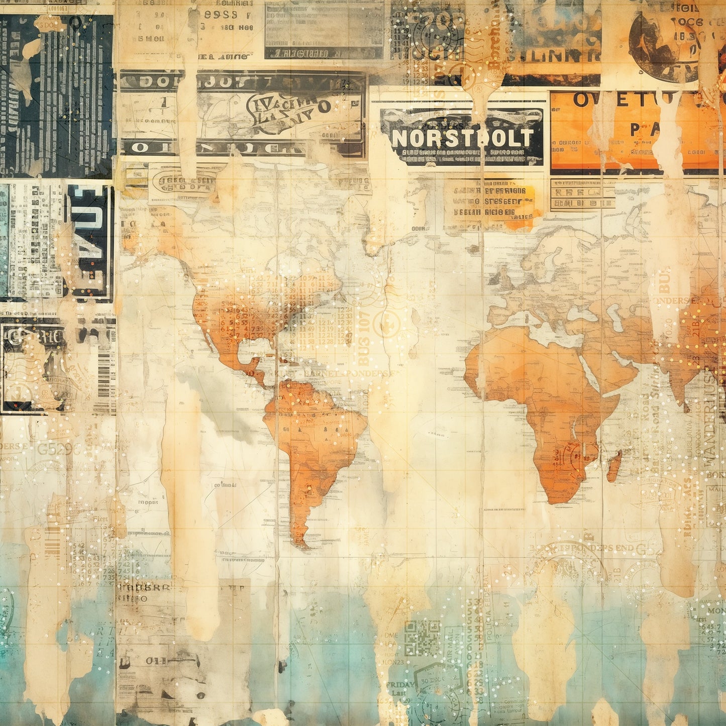 49 & Market Collection Pack 12"X12"-Wanderlust Explorer