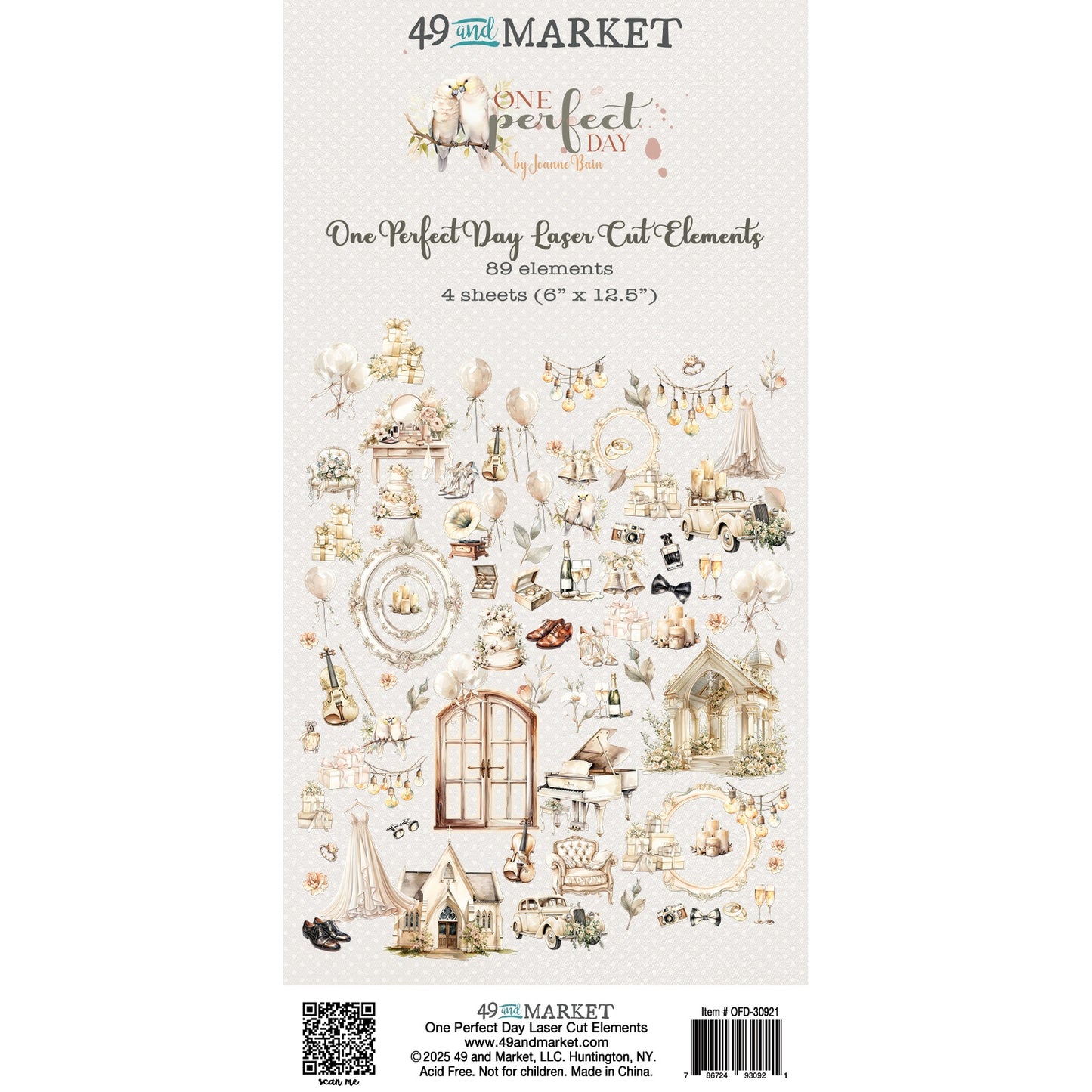 49 And Market Laser Cut Outs-Elements, One Perfect Day