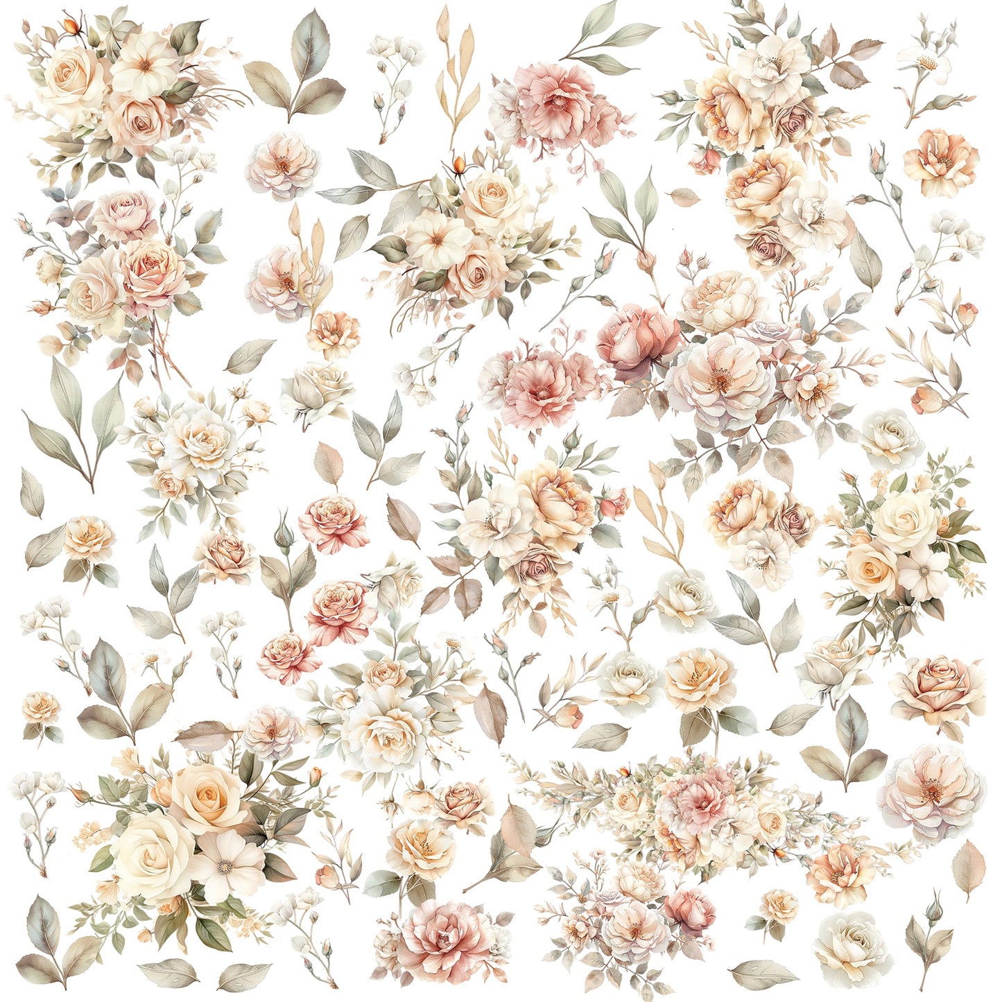 49 And Market Laser Cut Outs-Wildflowers, One Perfect Day